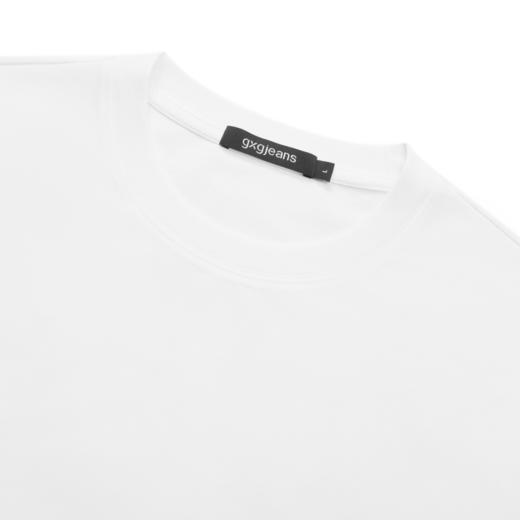 gxg.jeans男装2024年夏季热卖黑白双色 亲肤圆领短袖T恤J24D442079 商品图2