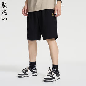 ONIARAI/鬼洗25春夏棒系列达摩叠叠乐打褶宽松针织短裤男 N540168