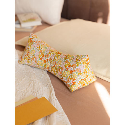 三角颈枕苦荞壳枕头成人单人睡眠护颈椎睡觉专用纯棉高端 商品图5