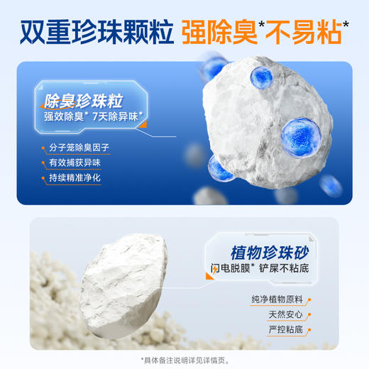 【新品上市】LORDE里兜除臭植物木薯砂混合豆腐砂低尘混合矿砂1.25kg 商品图3