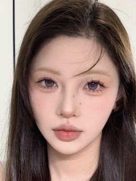 Blush girl半年抛美瞳 葡萄炼乳 14.5mm