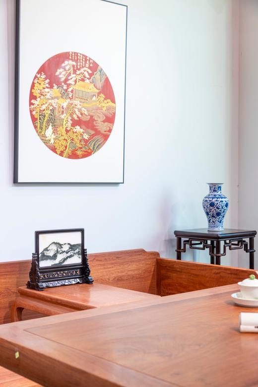 红桥红  家具严选  缅甸花梨(大果紫檀）  【空间搭配】 商品图3