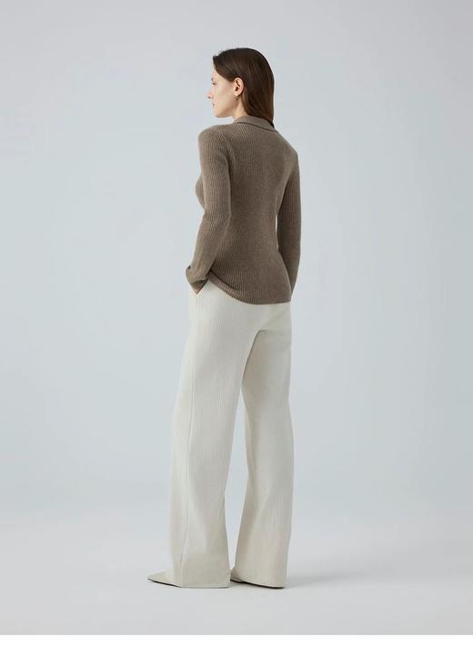 顺丰包邮洛诗琳60117【Pr*ch同款】精纺100%羊毛翻领针织开衫191 商品图3