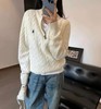 拉夫劳伦半拉链刺绣小标毛衣（BG） 商品缩略图0