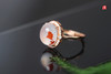 【雅韵】南红冰飘戒指 商品缩略图3
