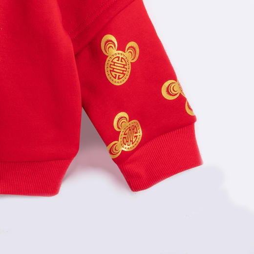 迪士尼宝宝童装男女儿童时尚休闲百搭舒适保暖秋冬季卫衣套装224DT0174 商品图8