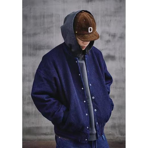 市井蓝染/复古运动夹克 商品图2