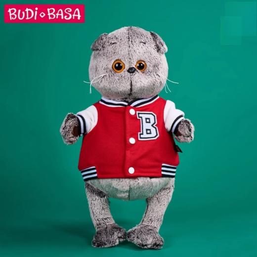 BUDIBASA巴迪宝思 宝喜可猫+红色夹克, 25cm  (毛绒玩具) 商品图3