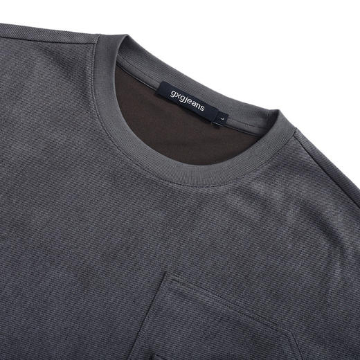 gxg.jeans男装  夏季热卖 圆领短袖T恤JEX14401062 商品图2