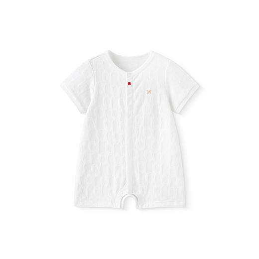 【商场同款】英氏婴儿衣服夏季柔软透气新生儿连体衣2025新款爬服 商品图4