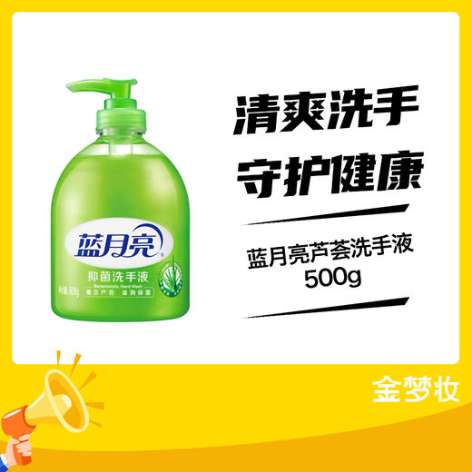 蓝月亮芦荟洗手液500g 商品图0