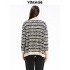 VIMAGE纬漫纪秋季新款显瘦百搭舒适针织开衫外套V1601204 商品缩略图5