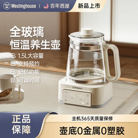 西屋Westinghouse 全玻璃烧水壶养生壶WTN-C152
