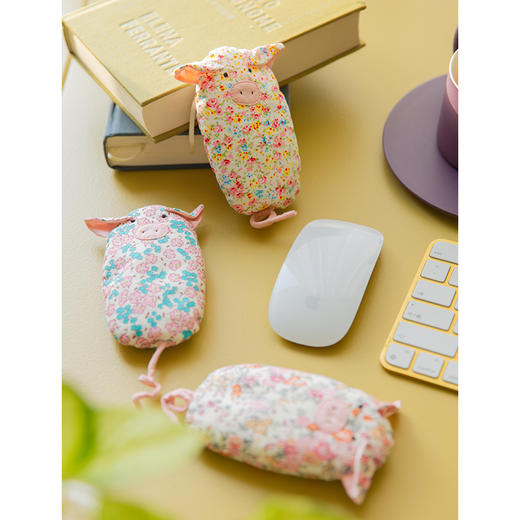 阳春小镇鼠标托护腕手托创意动物布艺可爱手工缝制鼠标枕卡通立体 商品图3