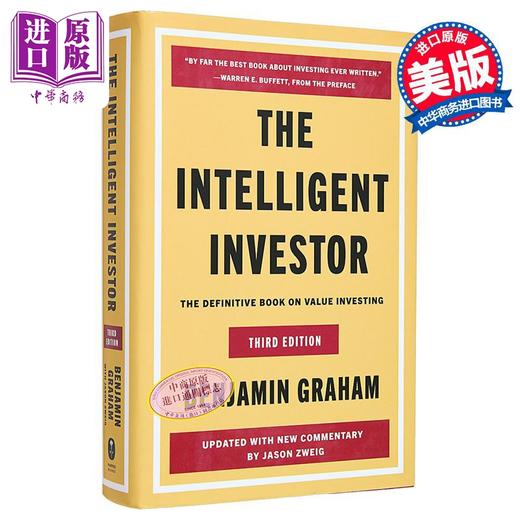 预售 【中商原版】聪明的投资者 第3版	英文原版 Intelligent Investor Benjamin Graham 本杰明 格雷厄姆 金融分析之父 商品图2