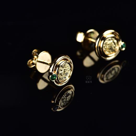 【千年护佑】精致古币耳钉-CB12405073 商品图1