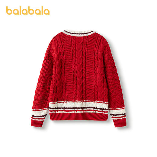 【哈利波特IP】巴拉巴拉童装女童毛衣春装儿童新年针织开衫学院 商品图2