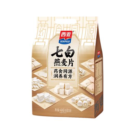 西麦 七白燕麦片 450g/袋 商品图0