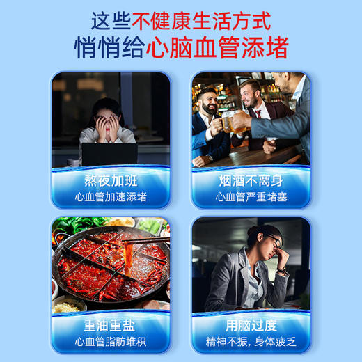 Ensonkan安迅康 深海鱼油软胶囊高纯度omega3含DHA EPA维生素D中老年呵护心眼脑血管 商品图7