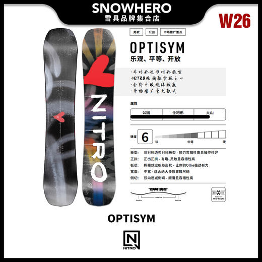 25/26雪季NITRON滑雪板预售 商品图8