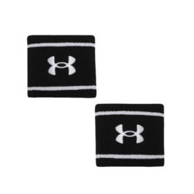【双十一专享11.12】安德玛UA男女同款条纹打球训练运动腕带一只装1373119-001