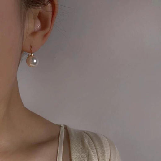 Oflye潮流饰品  珍珠耳钉女轻奢气质耳环小众设计高级感耳钩耳坠耳饰品 商品图1