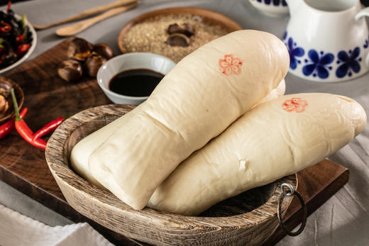 传统花饽饽 馒头 真正天然果蔬汁 真正无添加 铁锅馒头 非物传承 传统美学 安心匠心手作 |百里食 商品图11
