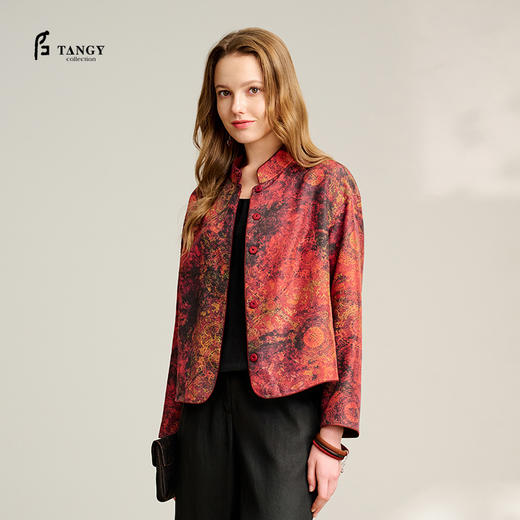 TANGY Collection/2025天意精品春季新品中国风女士绣花外套 商品图0