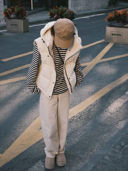 顺丰包邮洛诗琳55927【冷淡系修腿神器镰刀裤】不挑腿型的好裤 高支棉质半里设计 商品图6