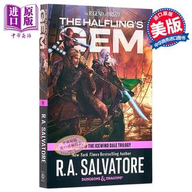 【中商原版】半身人的宝石 龙与地下城 冰风谷三部曲之三 英文原版 The Halflings Gem Dungeons Dragons R A Salvatore
