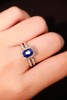 1.55ct刻面蓝宝石戒指 商品缩略图5