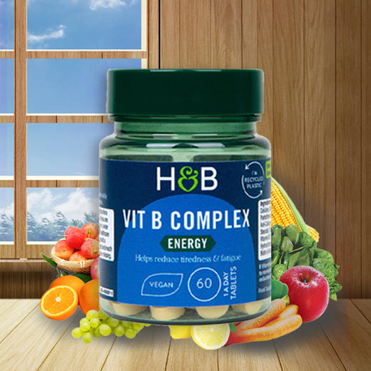 【一口价】英国HB荷柏瑞复合维生素B族男士女士成人矿物质片 商品图7