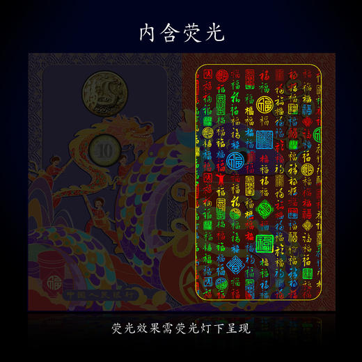 2025金蛇纳福红包装帧 钞+币+章+邮票精美包装 商品图5