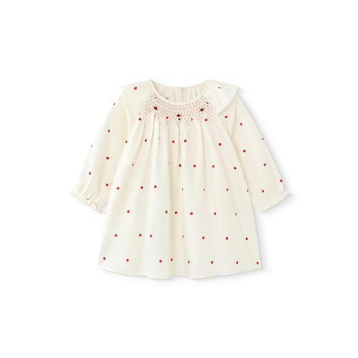 【商场同款】英氏女童连衣裙春夏轻薄A字裙短袖女童桑蚕丝连衣裙 商品图4