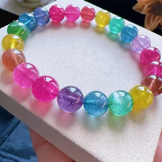 9mm-10mm单圈彩虹碧玺手串 商品图3