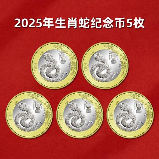 【全新预定】2025蛇年纪念币 商品图4
