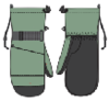 25/26Hootie Hoo手套 Kids Bearclaw Mitten 商品缩略图0