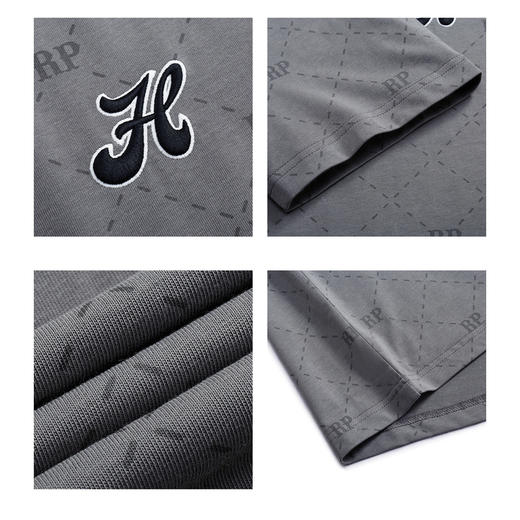 gxg.jeans男装夏季时尚圆领短袖T恤JEX14400772 商品图3