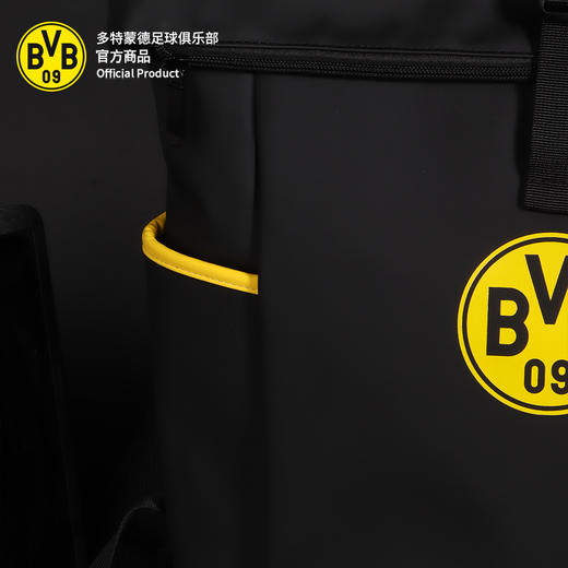 【官方正版】多特蒙德足球俱乐部｜BVB队徽PU皮双肩包商务包 商品图3