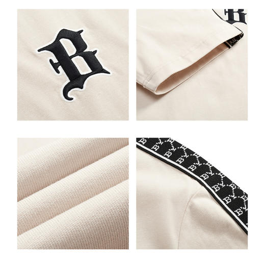 gxg.jeans男装夏季简约圆领短袖T恤JEX14400752 商品图3