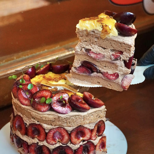 Q008 车厘子烤布蕾蛋糕 商品图3