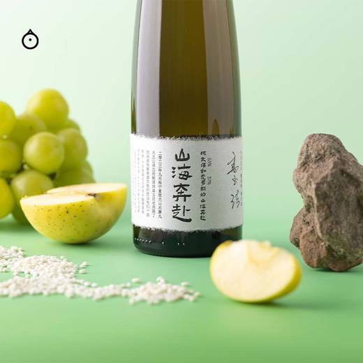 企鹅市集|糯言×九月兰山 合酿款 山海奔赴 霞多丽混酿米酒500ml 低温发酵 橡木桶熟成 商品图3