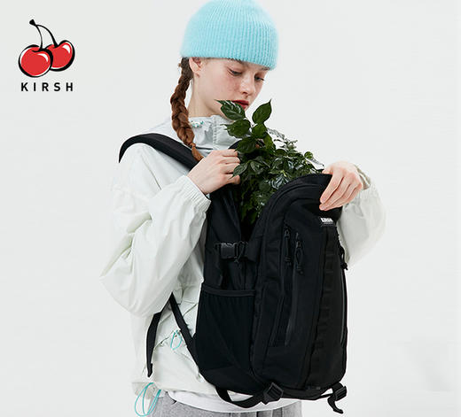 kirsh大樱桃春夏款可热事宝炣科技双肩包男女同款简约FKQRABA700M 商品图5