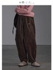 半圆/D23421470/纯棉宽松高端灯芯绒裤 商品缩略图0