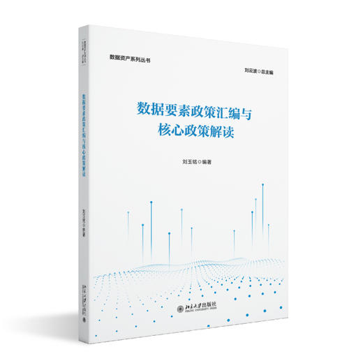 数据要素政策汇编与核心政策解读 刘玉铭 编著 北京大学出版社 数据资产系列丛书 商品图0