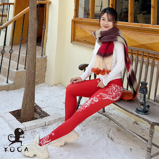 壁虎瑜伽【2412SY323】亲肤修腰显瘦长袖（一体式胸垫）【5天发货】 商品图2