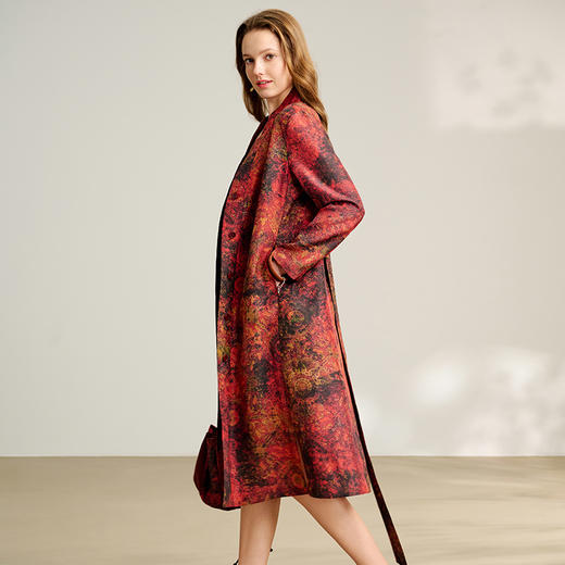 TANGY Collection/2025天意精品春季新品中国风女士风衣外套 商品图1