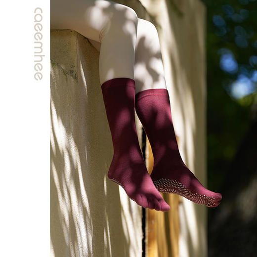 卡益中筒五指瑜伽袜KS4199 商品图1