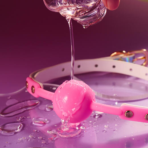 彩虹糖果口球口塞口水球 硅胶材质 商品图3