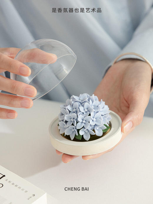 呈白 非遗瓷花香薰礼盒香氛礼物十二花神 商品图10